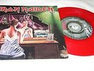Iron Maiden 1991 UK EMI red vinyl P/S 45 Twilight zone
