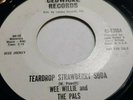 WEE WILLIE & THE PALS We're Gonna Dance / Teardrop Strawberry Soda 45 PROMO VG++