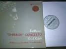 Rare Gilels Ludwig Beethoven Emperor Piano Concerto LP Columbia SAX 2252 UK ED1