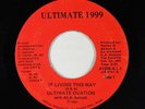 Modern Soul Disco 45 - Ultimate Ovation - If Living This Way - Ultimate - rare