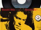THE CLASH - SHOULD I STAY OR SHOULD I GO 45 WPS - RARE SLEEVE - WITHDRAWN