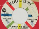 LOU MONTE Dominick the Donkey / Christmas At Our House ROULETTE 1960 45 HEAR