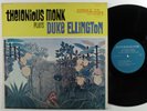 THELONIOUS MONK Plays Duke Ellington RIVERSIDE LP VG+ mono *