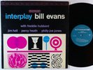 BILL EVANS Interplay LP on Riverside VG++ stereo