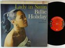 BILLIE HOLIDAY Lady In Satin LP on Columbia 6-eye DG mono