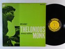 THELONIOUS MONK Work  LP on Prestige DG mono
