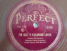 78 rpm record MAJESTIC DANCE 20's Victrola FOX TROT Love Me Perfect Red Wax 1929