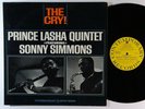 PRINCE LASHA QUINTET The Cry  LP on Contemporary DG mono