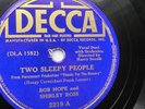 Bob Hope 78rpm Single 10-inch Decca Records #2219 Two Sleepy People