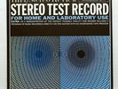 STEREO TEST RECORD FOR HOME & LABORATORY USE - HIFI / STEREO REVIEW LP MINT