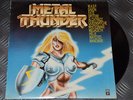 Various 'Metal Thunder' 1987 Compilation LP Greek Issue Rare Saxon Wasp Spitfire