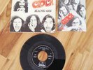 CLOCK [HANG ON] FRENCH HARD PSYCH FUZZ FUNKY FREAKBEAT SPANISH 45 w/Promo card