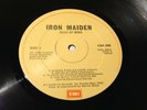 IRON MAIDEN - Piece Of Mind - 1983 IRISH/ IRELAND EMI LP - EX+