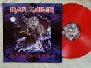 IRON MAIDEN no prayer on the road..LIVE LONDON UK 1990..LP RED