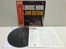 Thelonious Monk With John Coltrane 1976 JAPAN Mono Jazz Bop Vinyl LP + OBI EX++