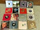 '80s ROCK 45 RECORDS  QTY 121 VARIOUS ARTISTS  EX+++ VINYL w/ORIGINAL JACKETS