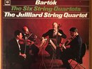 JULLIARD STRING QUARTET Bartok 6 Quartets COLUMBIA D3S STEREO BOX SET GREAT