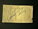 BUDDY HOLLY SIGNED.AUTOGRAPH ON PAPER 1958. LONDON??