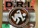 D.R.I. DIRTY ROTTEN IMBECILES  SKATING TO SOME FUCKED UP SHIT VINYL W PATCH& PIN