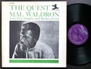 MAL WALDRON ERIC DOLPHY The Quest LP NEW JAZZ NJLP 8269 DG MONO Booker Ervin VG+