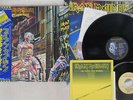 IRON MAIDEN SOMEWHERE IN TIME EMI S33-1003 Japan OBI POSTER VINYL 1LP 1EP