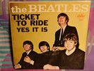 MEGA BEATLES BLOWOUT,PICTURE SLEEVE-TICKET TO RIDE/YES IT IS