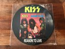 KISS VINTAGE REASON TO LIVE PICTURE DISC VINYL LP RECORD HELLA RARE NOS