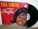 NINA SIMONE - Sings Ellington LP  1962 Colpix Mono LP in SHRINK CP 425  EX+