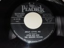 LITTLE AXE & THE GOLDEN ECHOES My Mind On Jesus/ Jesus Loves Me PROMO 45 Peacock
