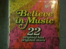K-tel Believe in Music 22 Original Hits Original Stars LP  Sealed
