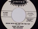 MAMIE VAN DOREN: Bikini With No Top On Top JUBILEE Rock Beat 45 NM- HEAR