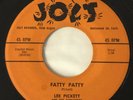 LEE PICKETT  Fatty Patty / She Left Me With The Blues  Orig 1958 JOLT 45 RPM VG+