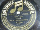Peerless Quartette - COLUMBIA A1764 - Dixie Land