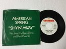 BRIAN WILSON AMERICAN SPRING / SHYIN’ AWAY PROMOTIONAL 45 & PICTURE SLEEVE  Z 15