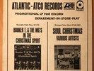 ATLANTIC-ATCO WLP PROMO RECORD  SOUL CHRISTMAS VARIOUS  SUPER RARE FUNKY VG+