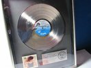 Pat Benatar Crimes Of Passion 1982 RIAA Platinum LP Award Plaque-Framed