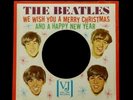 Beatles 45 Picture Sleeve We Wish You Merry Christmas And Happy New Year Vee Jay