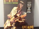 1986 STEVIE RAY VAUGHAN AND DOUBLE TROUBLE SEALED LIVE ALIVE 2 LP w/ Hype Label