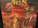 2017 Argus From Fields Of Fire Limited 2LP Metal Black Vinyl Poster Insert