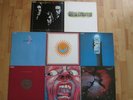 KING CRIMSON  8 LPs - Starless, Red, Beat, Usa, Discipline,Islands, Larks,Court
