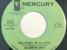 * MAUREEN GRAY & GROUP The Story Of My Love R&B DOO WOP Mercury 45 HEAR