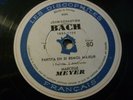 MARCELLE MEYER / BACH partitas  / LES DISCOPHILES FRANCAIS 80-83