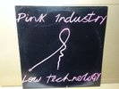 RARE  Pink Industry LOW TECHNOLOGY LP RECORD -1983 (Pink Military) A1/B1 PRESS
