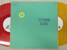 JIMI HENDRIX Alive US ORG Double TMOQ LP RED & YELLOW Vinyl VG+