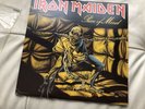 1983 Iron Maiden Piece Of Mind Signed By The Band
