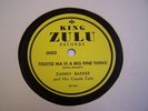 DANNY BARKER 78rpm on KING ZULU 0002 