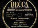 BING CROSBY.KEN DARBY.TROTTER.WHITE CHRISTMAS/GOD REST YE MERRY GENTLEMEN.78