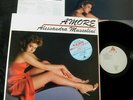 ALESSANDRA MUSSOLINI AMORE 1982 FEM DISCO POP JAPAN ONLY LP w/PINUP POSTER