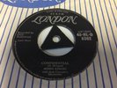 SONNY KNIGHT 7”VINYL CONFIDENTIAL-JAILBIRD-R&R TRi LONDON 45-HL-D 8362 1ST 1957