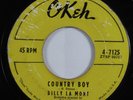 R&B Rocker 45 BILLY LA MONT Country Boy OKEH HEAR